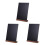 3Pcs Small Chalkboard Sign With Stand For Menu Message Display 8