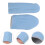 80 Pcs Thimble Finger Protectors (Random Color) 9