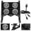 2 Sets Adjustable Laptop Cooling Pad With Fan For Notebook 11