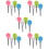 20 Pcs Plush Powder Puff For Body Powder 10