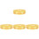 4 Rolls Wrapping Ribbon For Spring Presents And Diy Crafts 4