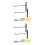 2 Sets 14Pcs Diy Wall Mounted Iron Vintage Bookshelf Storage Rack 10