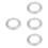 4Pcs Heavy Duty Wood Marble Tabletop Turntable Base For Restaurant Use 6