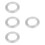 4Pcs Heavy Duty Wood Marble Tabletop Turntable Base For Restaurant Use 7