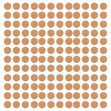 4 Rolls Adhesive Cork Pads Round Self Stick Furniture Bumper