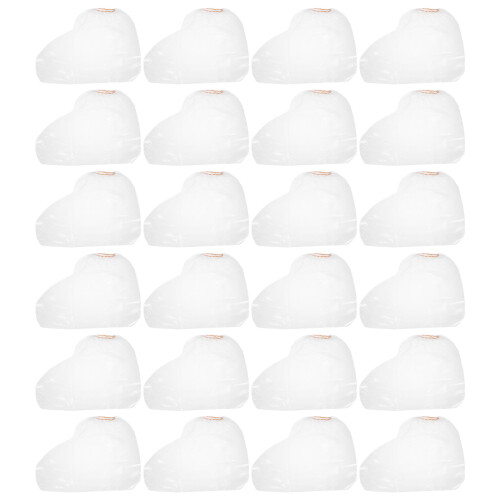 120 Pcs Waterproof Clear Plastic Shoe Covers Nonslip For Rain 2