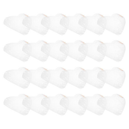 120 Pcs Waterproof Clear Plastic Shoe Covers Nonslip For Rain 1