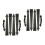 2 Sets Magnetic Decorative Garage Door Handles Black 4
