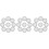 150 Pcs Soffit Vent Cover Round Bathroom Cabinet Accessory 6