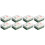 16 Pcs Mahjong Powder Portable Makeup Applicators Beauty Tool 4