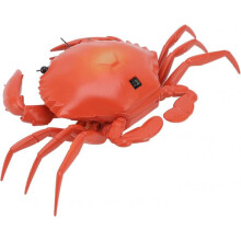 Electric Crab Toy, Intuitive Observation Educational Fake Stimulating Physical Movement RC Crab Toy for Birthday 6 Years Old and Up Kids(Red)