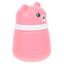 2Pcs Cartoon Bear Powder Puff Box For Baby Talcum Empty Container