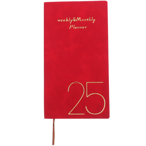 4Pcs Planner Book English Academic Schedule Management Journal 2