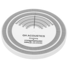 2Stk Vinyl Drehzahlprüfvorrichtung Tachometer