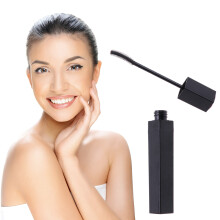 6 Pcs 12G Square Empty Mascara Tube Eyelash Glue Bottle Black