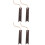 4 Pcs Corner Bookmark Student Page Marker Decorative Read Marker 7