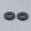 2Pcs Electric Guitar Black Strap Locks Silicone Non-Slip Rubber 9