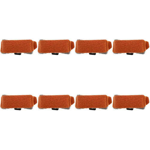 8 Pcs Guitar String Mute Dampener Strap Wrap Noise Control Tool 1