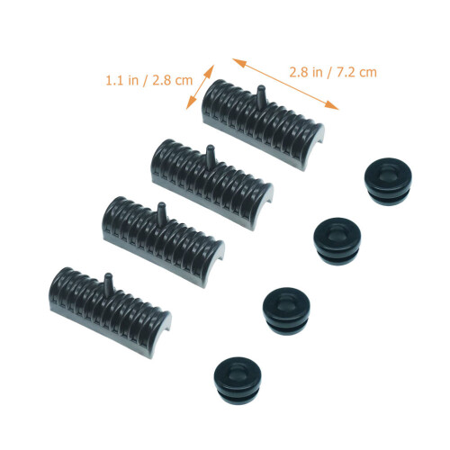 1 Set Rubber Bushing For Saddlebag Mount Support Cushion Accessory 2