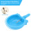 5Pcs Mink Automatic Drinking Container Water Bowl For Pets Blue 11