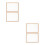 4 Pcs 2 In 1 Wooden Paper Making Screen Mold With Frame 8