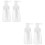 4 Pcs Powder Spray Bottle Refillable Dispenser Container 8
