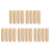 20 Pcs Wooden Handle Replacement For Grill And Kitchen Tools 7