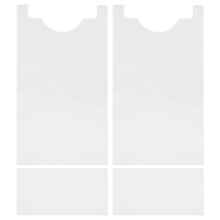 1 Set Clear Couch And Bed Stopper 5mm Thick Wall Spacer