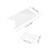 1 Set Clear Couch And Bed Stopper 5mm Thick Wall Spacer 3