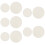 1000 Pcs Round Steamer Paper Baking Kitchen Tool 11