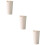 3Pcs Mini Car Trash Can Trumpet Design Pink 9