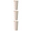 3Pcs Mini Car Trash Can Trumpet Design Pink 8