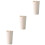 3Pcs Mini Car Trash Can Trumpet Design Pink 5