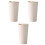 3Pcs Mini Car Trash Can Trumpet Design Pink 3