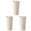 3Pcs Mini Car Trash Can Trumpet Design Pink 2