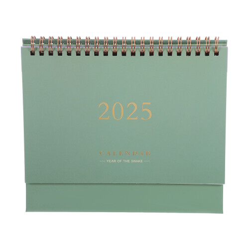 2Pcs Spiral Binding Desk Calendar For Office Use Yearly 1