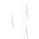 3Pcs Phone Charm Lanyard Strap Jellyfish Beaded Decor 8