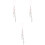 3Pcs Phone Charm Lanyard Strap Jellyfish Beaded Decor 5