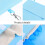 Bunny Cooling Pouch With Reusable Ice Pack For Small Pets Sky-Blue 9