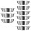 9 Pcs Small Salad Dressing Sauce Cup Condiment Dipping Container 8