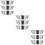 9 Pcs Small Salad Dressing Sauce Cup Condiment Dipping Container 11