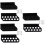 3 Pairs Wall-Mounted Arrow Rack Self-Adhesive Display Holder 7