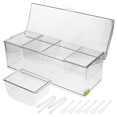 2 Sets Fridge Food Storage Container Refrigerator Organizer Box 1