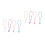 8 Pcs Polymer Clay Tassel Anti-Slip Phone Chain 4