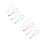 8 Pcs Polymer Clay Tassel Anti-Slip Phone Chain 8