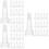 150 Pcs Vial Bottle Cap 13-Teeth Transparent Serum Lid 9