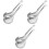 3 Sets Stainless Steel Strainer Spoon Kitchen Utensil 5