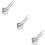3 Sets Stainless Steel Strainer Spoon Kitchen Utensil 11