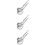 3 Sets Stainless Steel Strainer Spoon Kitchen Utensil 10