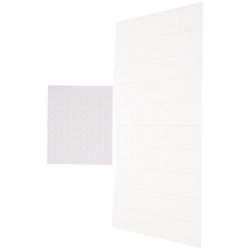 4 Sheets Transparent Acrylic Adhesive Dots Stickers 1